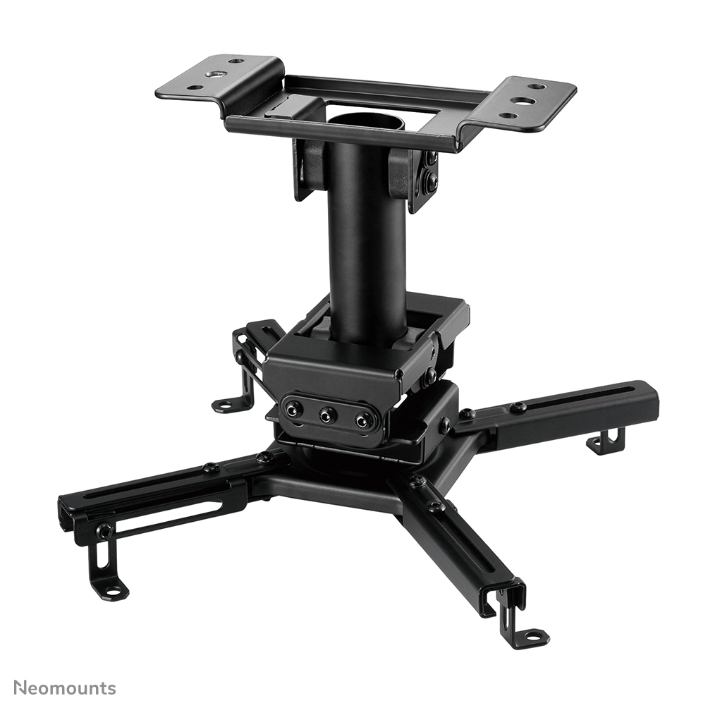 Neomounts CL25-530BL1 Support de plafond pour vidéoprojecteur - h 25.5 cm - installation facile - orientable